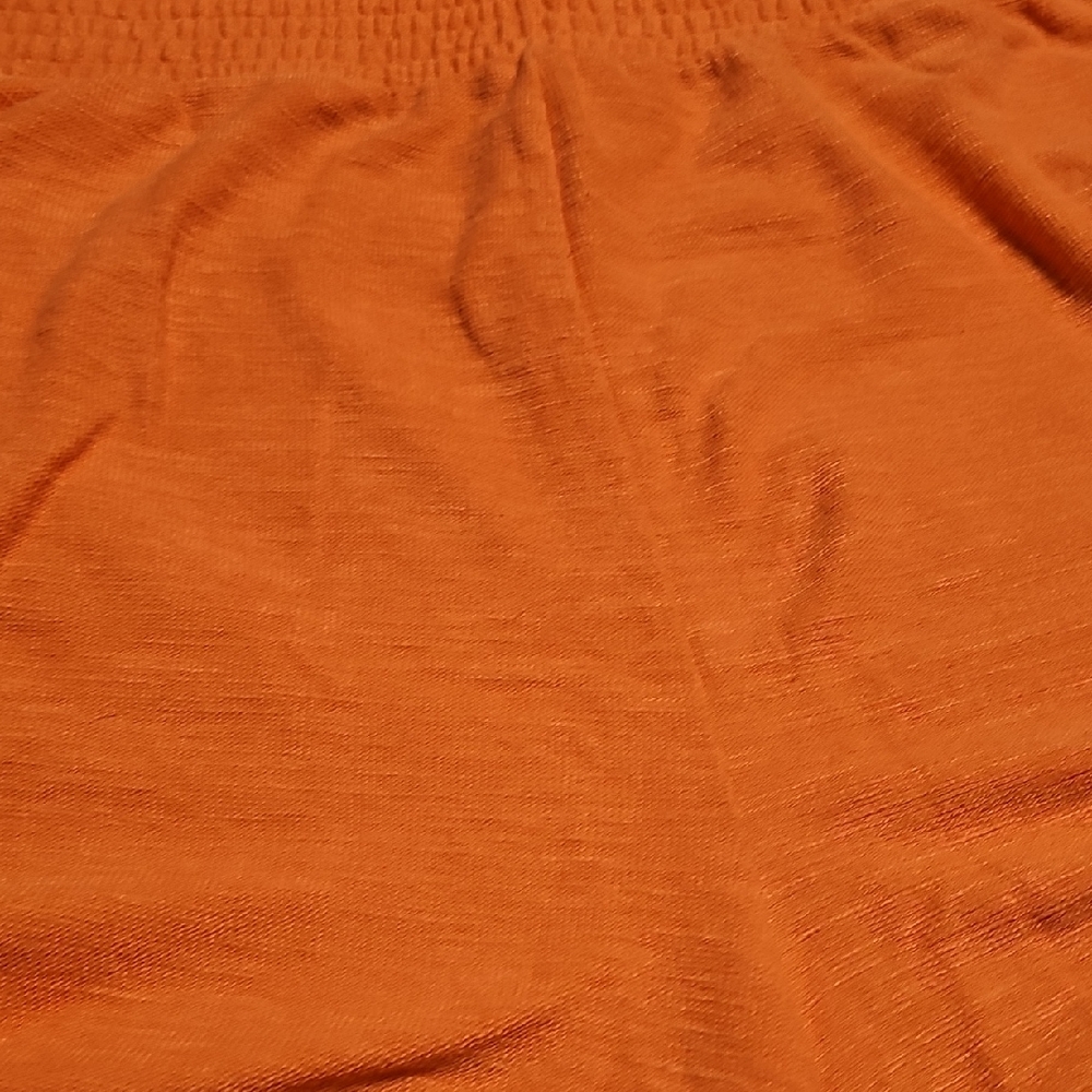 Old Navy Men's Athletic Shorts in Vibrant Orange
